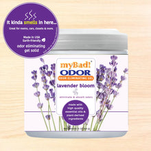 Load image into Gallery viewer, my Bad! Odor Eliminator Gel 15 oz - Lavender Bloom
