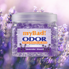 Load image into Gallery viewer, my Bad! Odor Eliminator Gel Beads 12 oz - Lavender Bloom
